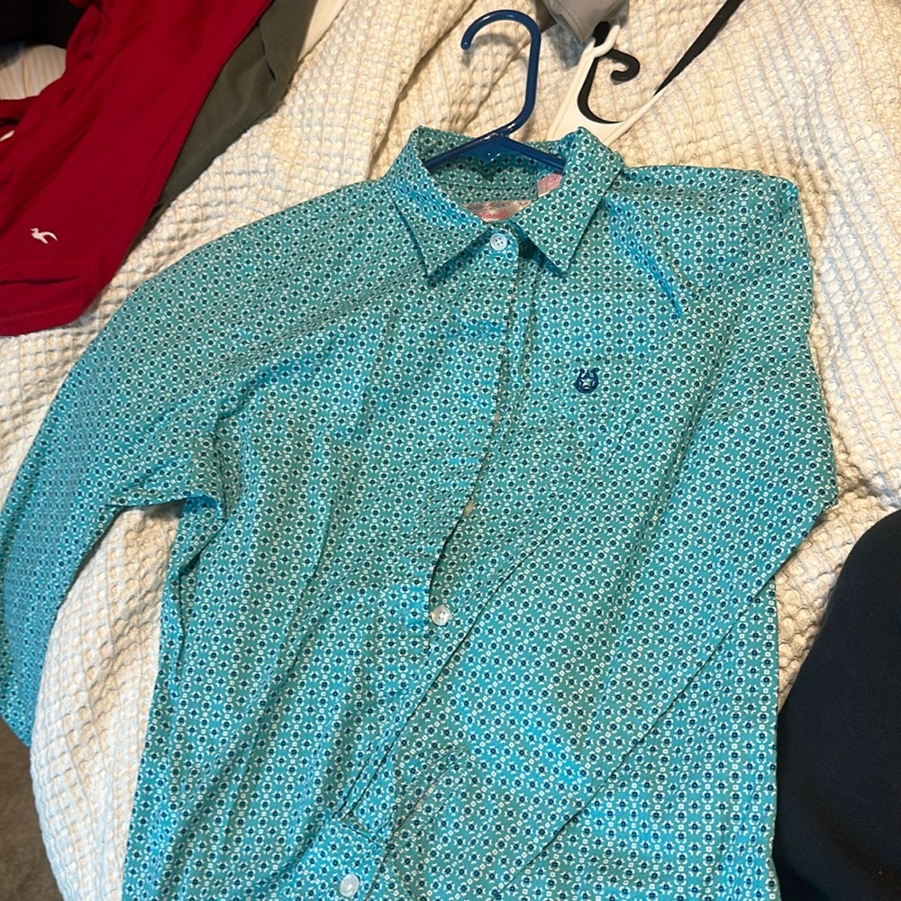 Kids XL panhandle button up